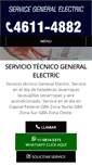Mobile Screenshot of general-electric.com.ar